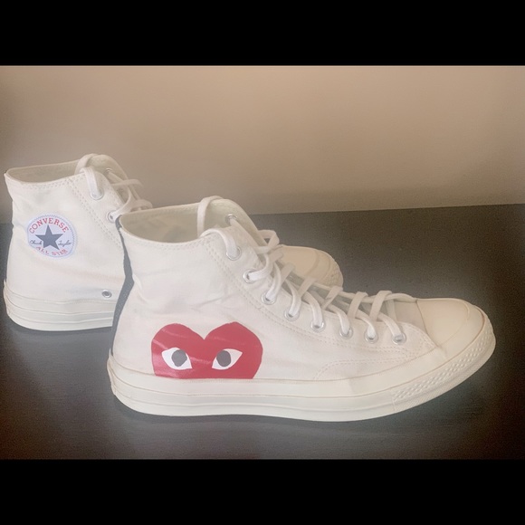 Converse Play Comme Des Garcons High Top